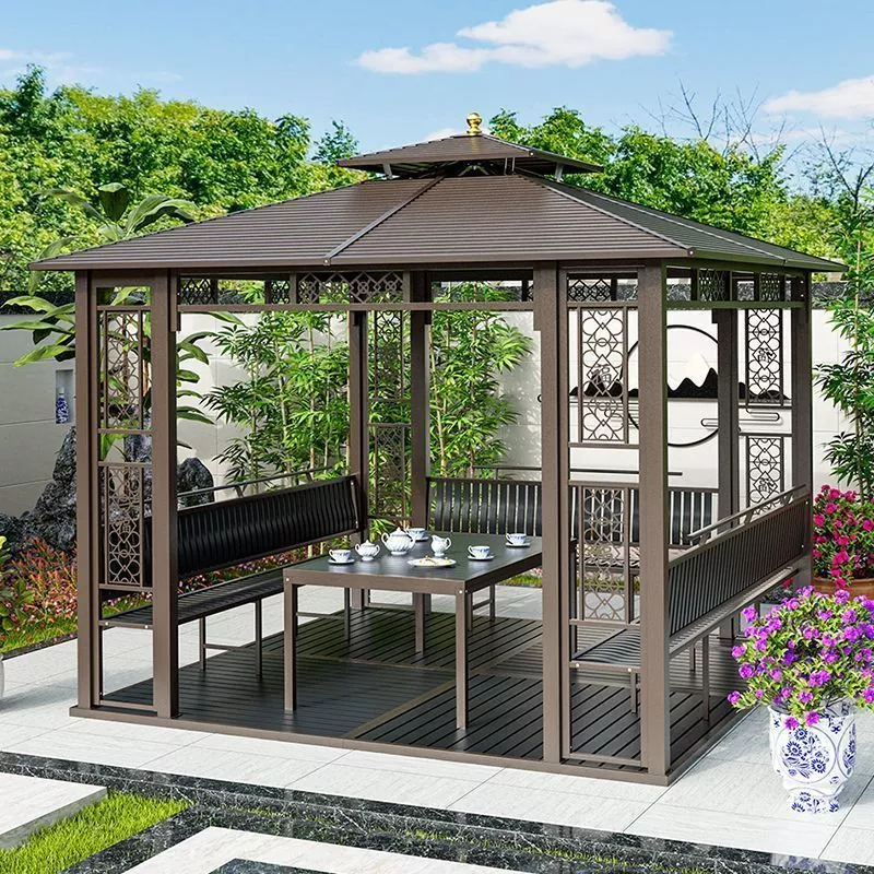 सिंकसह मंडप